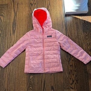 Vineyard Vines Coral Puffer Jacket